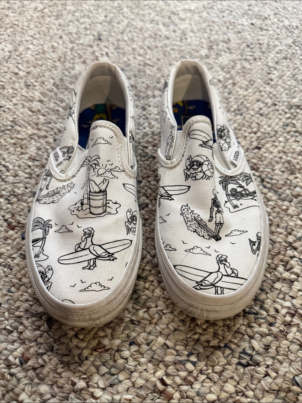 Vans sz 4 (boys)
